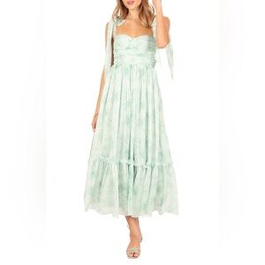 Elegant Mint Green Maxi Dress